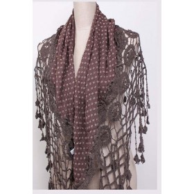 Fashion Lace Scarf 06 (6 Colours) - 10 per pack - $1.00 ea
